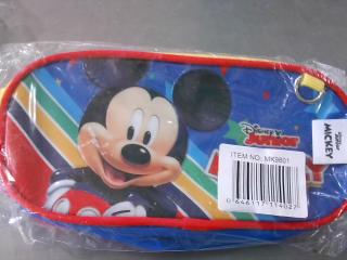 CARTUCHERA 2CIERRES MICKEY MK9801