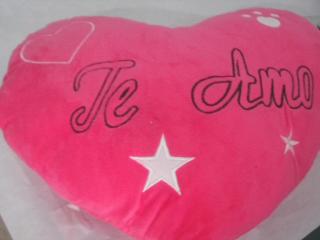 ALMOHADA CORAZON TE AMO MEDIANO