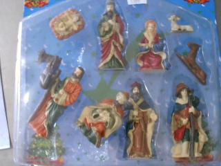 ADORNO NAVIDEÑO PESEBRE GR EN BLISTER.