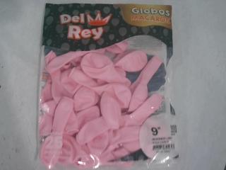 GLOBO DEL REY NRO 9 ROSA CANDY X 25 UNI