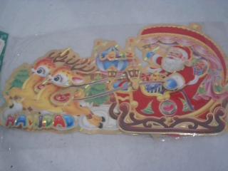 ADORNO TRINEO PAPANOEL CON RELIEVE