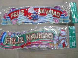 ADORNO AFICHE NAVIDEÑO