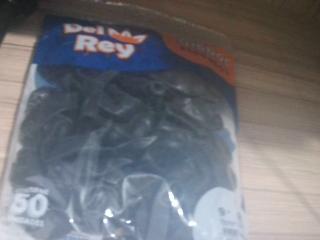 GLOBO DEL REY 9LTS NEGRO X50UN