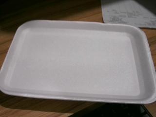 BANDEJA DE ISOPOR B3/B19