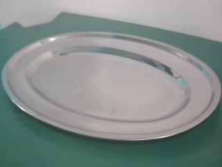 BANDEJA INOX OVALADO 40CM 056