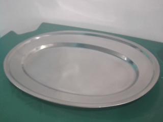 BANDEJA INOX OVALADO 45CM 057