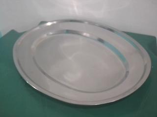 BANDEJA INOX OVALADO 50CM 058