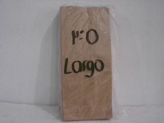 BOLSA DE PAPEL NR.0 LARGO X 100UNID.