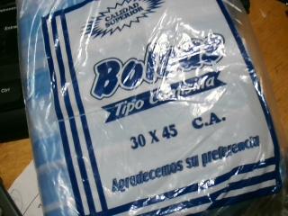 BOLSA CAMISILLA 30X45