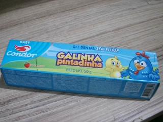 CREMA DENTAL 50GR INFANTIL GALLINA PINTADINHA