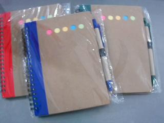 AGENDA CON BOLIGRAFO Y SEPARADOR KX-300-R