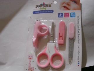 SET DE MANICURA PARA BEBE X4PCS 60210 FLOWER