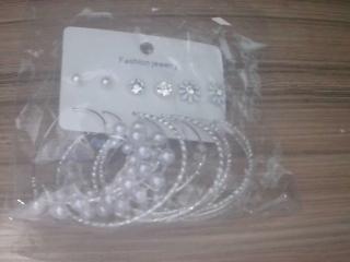 AROS ARGOLLA CON PERLA