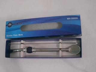 BOMBILLA INOX C/ LIMPIADOR P.G
