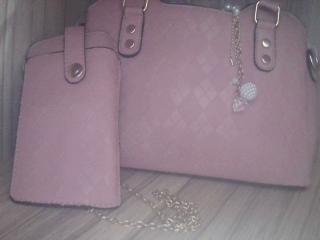 CARTERA C/ BILLETERA Y LLAVERO