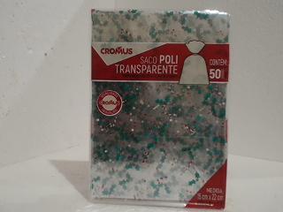 BOLSA CELOFAN 15X22 X50UNID CROMUS