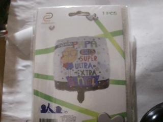 GLOBO CON FRASE ERES GENIAL PAPA 49117
