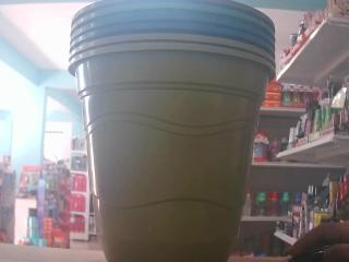 BASURERO CON TAPA DE PLASTICO 8LTS.