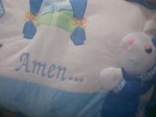 ALMOHADA INFANTIL AMEN P7593