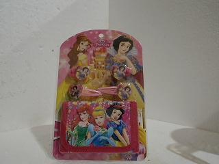 BILLETERA CON EVILLITA Y AGOGO 5PC PRINCESAS
