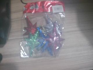 ADORNO NAVIDEÑO P/ ARBOLITO  6PCS 