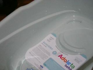 BAÑERA PARA BEBE 20LTS VERDE ADOLETA