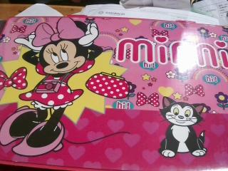CARTUCHERA 86PCS DISEÑO MINNIE