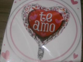 GLOBO CORAZON "TE AMO" 48898