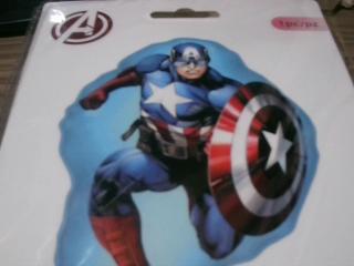 GLOBO 1PC CAPITAN AMERICA  66X50CM