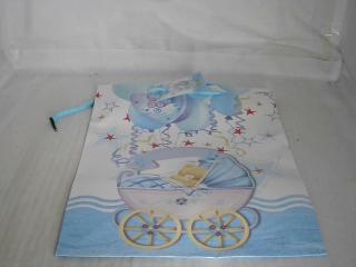 BOLSO P/REGALO XUN 17X24CM DIS. BEBE CH