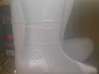 BOTA DE GOMA BLANCO CAÑO LARGO