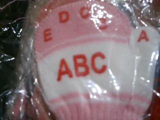 GUANTE MANOPLA PARA BEBE ABC GS73129