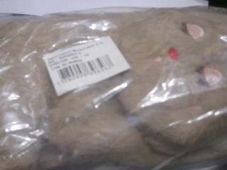 BUFANDA INFANTIL CON PELUCHE 