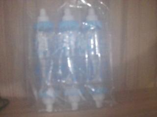 BIBERON DE PLSTICO P/ BABY SHOWER X6