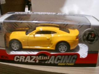 AUTO DE METAL CAMARO MODERN C/LUZ