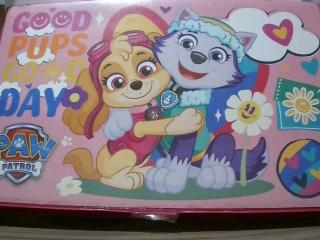 CARTUCHERA 86PCS DISEÑO PAW PATROL N/V
