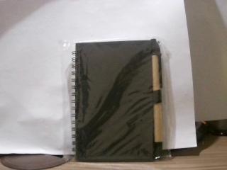 AGENDA CON BOLIGRAFO  NEGRO