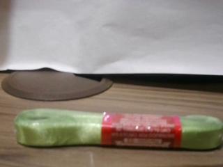 CINTA BEBE 10.5MM X 10MTS VERDE LIMON