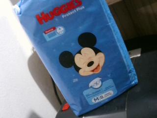 PAÑAL HUGGIES MEDIANO X8