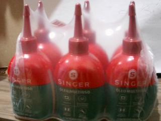 ACEITE PARA MAQUINA 100ML X6UN SINGER 