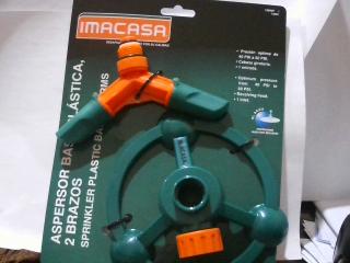 ASPERSOR IMACASA 2BRAZOS CON BASE PLASTICA 