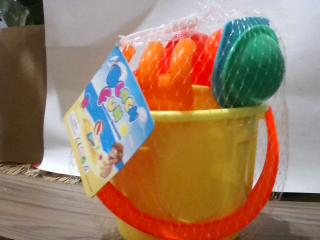 BALDE PARA PLAYA CON ACC/ 9PCS BEACH FUN 