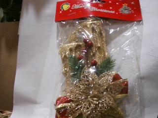 ADORNO NAVIDEÑO VELA P/COLGAR CHR138
