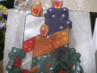 ADORNO NAVIDEÑO VELA 20LUCES 6101-34