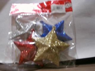 ADORNO NAVIDEÑO ESTRELLA X4  CHR135