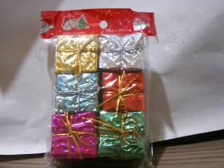 ADORNO NAVIDEÑO REGALO X6 CHR122