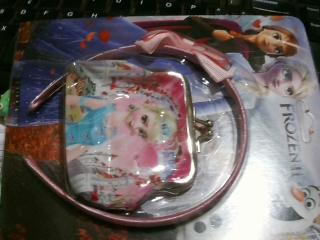 BILLETERA CON VINCHA FROZEN