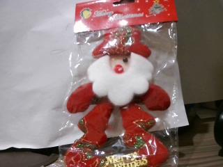 ADORNO NAVIDEÑO PAPA NOEL 20CM CHR-196