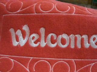 ALFOMBRA DE GOMA 40X60 WELCOME COLOR SURT