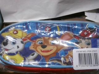 CARTUCHERA 2CIERRES PAW PATROL PW-2501
